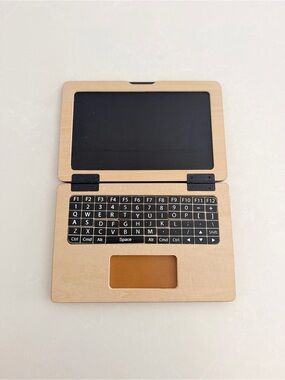 Coco Village Wooden Toy Laptop
